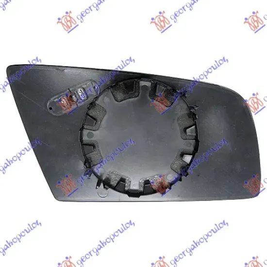 DOOR MIRROR GLASS BLUE HEATED (ASPHERICAL GLASS)