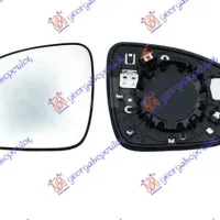 DOOR MIRROR GLASS HEATED (ASPHERICAL GLASS)