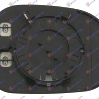 DOOR MIRROR GLASS HEATED -2002 (FLAT GLASS)