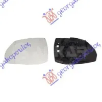 DOOR MIRROR GLASS HEATED (ASPHERICAL GLASS)