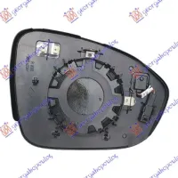 DOOR MIRROR GLASS HEATED (WITH BLIS) (CONVEX GLASS)