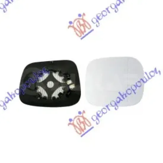 DOOR MIRROR GLASS HEATED (ASPHERICAL GLASS)