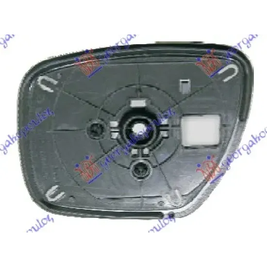 DOOR MIRROR GLASS HEATED