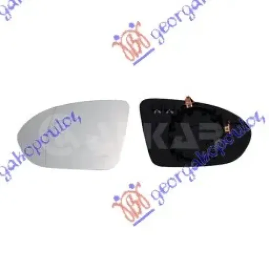 DOOR MIRROR GLASS HEATED (ASPHERICAL GLASS)