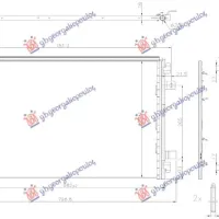 CONDENSER 1.6 PETROL (662x419x16)