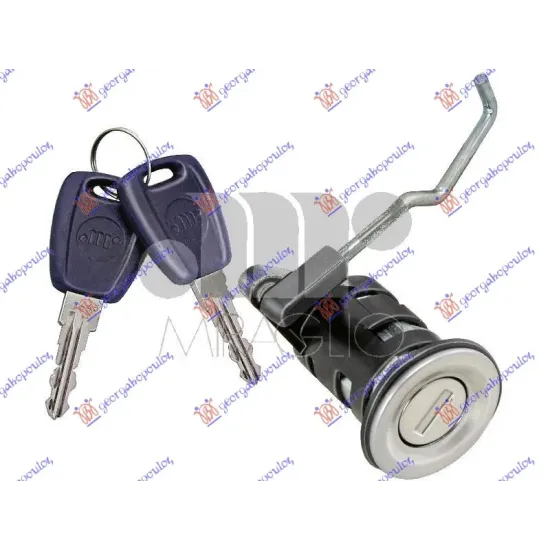 DOOR LOCK CYLINDER 5D (2 CYLINDER WITH CASE + 4 KEYS)