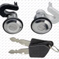 FRONT DOOR LOCK CYLINDER 5D (SET 2PCS) (WITH KEY) (CURVE KLIP)