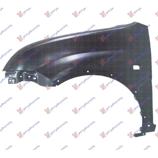FRONT FENDER (WITH FLARE HOLES) 2003- FRONT FENDER (WITH FLARE HOLES) 2003-