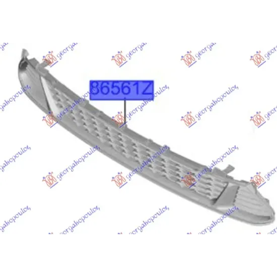 FRONT BUMPER GRILLE MIDDRLE (O)