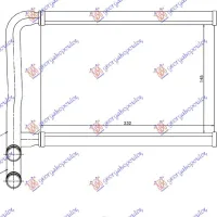 HEATER RADIATOR (145x232)