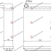 HEATER RADIATOR (170x153) (BACK)