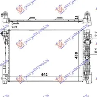 RADIATOR 1.8-2.5-3.0 PETROL - 2.2 DIESEL CDi (640x450x26)