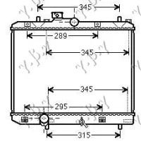 RADIATOR MECHANICAL (375x500x16)