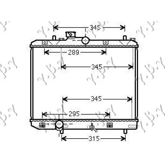 RADIATOR MECHANICAL (375x500x16)