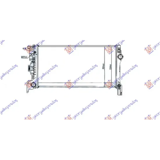 RADIATOR 2.0 PETROL/HYBRID - 2.0 DIESEL MANUAL/AUTOMATIC (653x334)