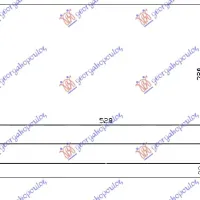 RADIATOR 1.8 PETROL (525x320)