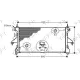 RADIATOR 2.2 HDi DIESEL MANUAL +AC (ENGINE PUMA C) (780x380x34) (MECHANICAL)