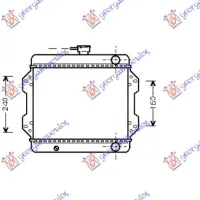 RADIATOR 1.0 PETROL (300x380)