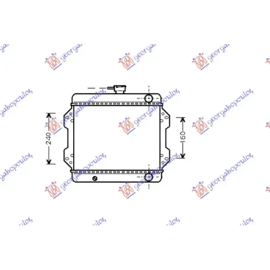 RADIATOR 1.0 PETROL (300x380)