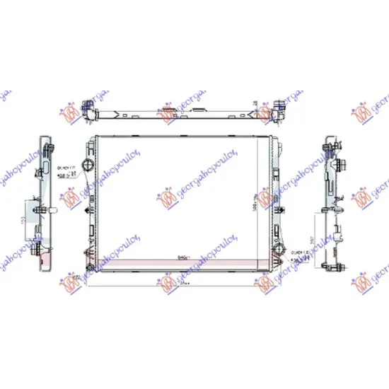 RADIATOR 2.0 PETROL/HYBRID MANUAL/AUTOMATIC (640x502)