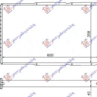 RADIATOR 2.5 DIESEL -AC (600x360)