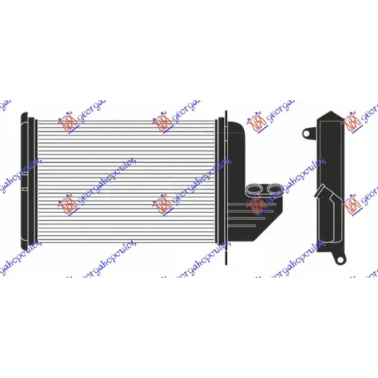 HEATER RADIATOR (177x240)