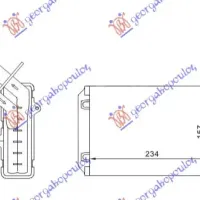 HEATER RADIATOR (234x157)