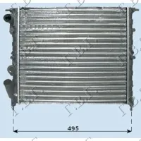 RADIATOR 1.2-1.0 PETROL -AC (430x380)