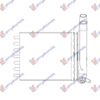 HEATER RADIATOR (150x139) (REAR PART)