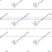 RADIATOR INTERCOOLER 1.4 Tsi PETROL - 2.0 Tdi DIESEL (620x100x76)