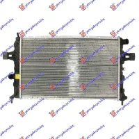 RADIATOR 1.7TD DIESEL +/- AC (600X370) (ENGINE X17DTL) (VALEO)