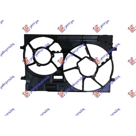 COOLING FAN SHROUD (DOUBLE)