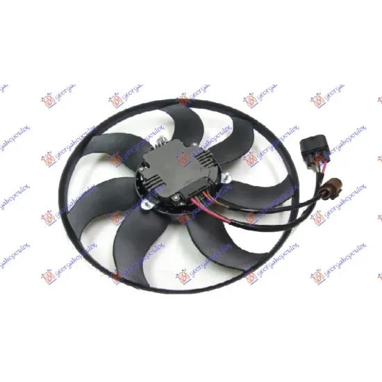 COOLING FAN (MOTOR+FAN) PETROL-DIESEL (360mm 220W)