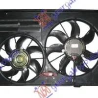 COOLING FAN (DOUBLE) PETROL-DIESEL (RADIATOR 450mm)