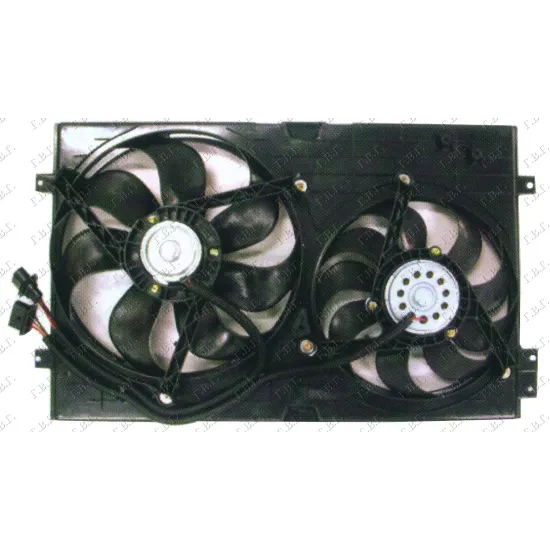 COOLING FAN DOUBLE PETROL-DIESEL