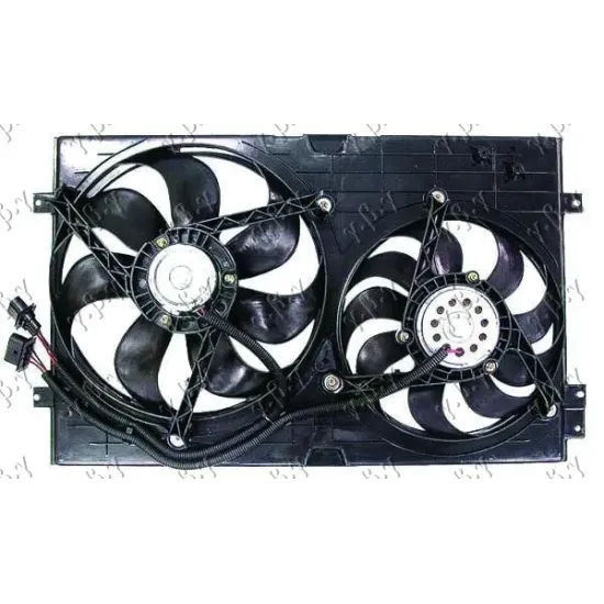 COOLING FAN DOUBLE PETROL-DIESEL