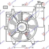 COOLING FAN PETROL (WITH TANK)