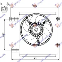 COOLING FAN PETROL-DIESEL