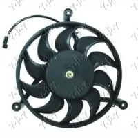 COOLING FAN (MOTOR & FAN) (2PIN) (280mm) (SQUARE PLUG) (WITH CABLE)