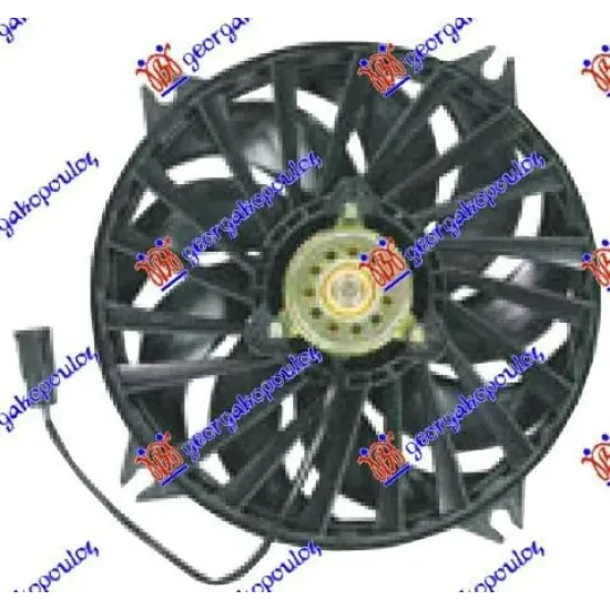 COOLING FAN (MOTOR+FAN) PETROL-DIESEL