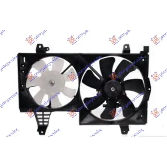 COOLING FAN (DOUBLE) 2.0 TURBO PETROL (320/250mm)