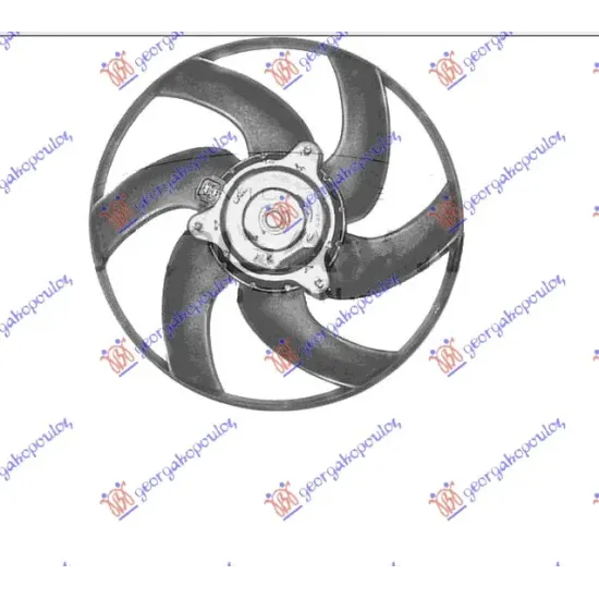 COOLING FAN (MOTOR+FAN) PETROL-DIESEL (340mm)