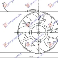 COOLING FAN PETROL-DIESEL