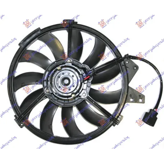 COOLING FAN (MOTOR+FAN) PETROL-DIESEL