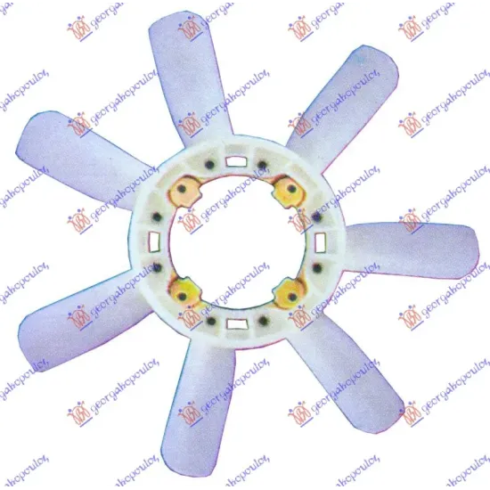 COOLING FAN (FAN BLADE) (ONLY FOR PETROL)