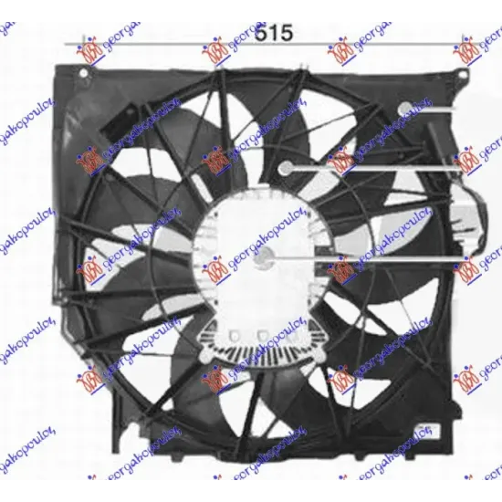 COOLING FAN 2.5-3.0 PETROL - 2.0-3.0 DIESEL (490mm) (3PIN) COOLING FAN 2.5-3.0 PETROL - 2.0-3.0 DIESEL (490mm) (3PIN)