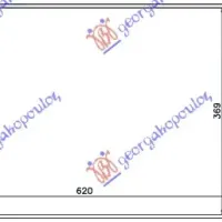 CONDENSER ALL MODELS PETROL - DIESEL (565X380X16)