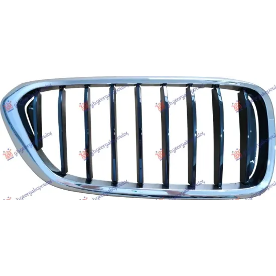 GRILLE SIDE PIECE (CHROME/PAINTED BLACK)