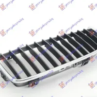 GRILLE SIDE PIECE CHROME/BLACK