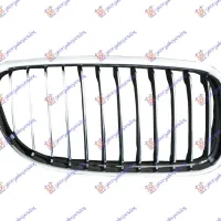 GRILLE SIDE PIECE (CHROME-CHROME/BLACK)